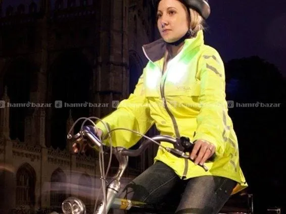 Visijax Commuter High Visibility LED Cycling Jacke 2