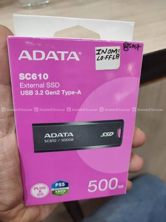ADATA SC610 EXTERNAL SSD 500GB FOR SALE  2