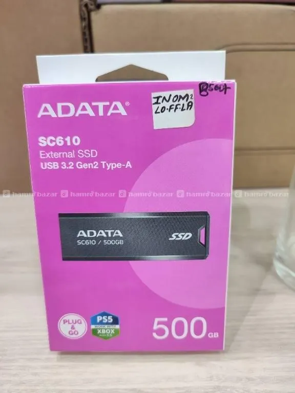 ADATA SC610 EXTERNAL SSD 500GB FOR SALE  1