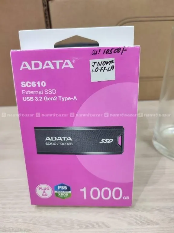 ADATA SC610 EXTERNAL SSD 1TB FOR SALE  1