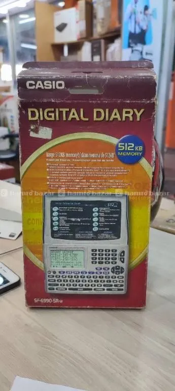 CASIO DIGITAL DIARY FOR SALE. 6