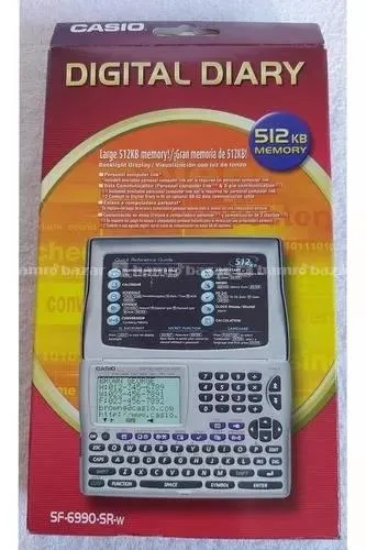 CASIO DIGITAL DIARY FOR SALE. 4