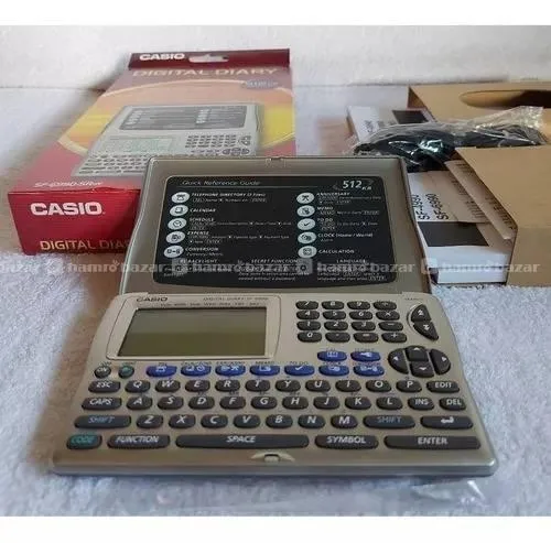 CASIO DIGITAL DIARY FOR SALE. 2