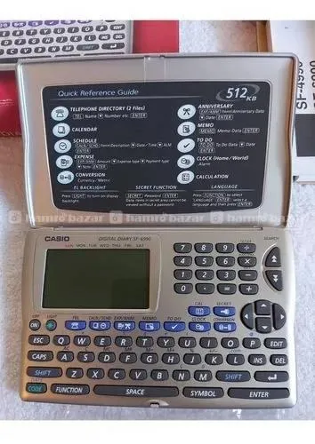 CASIO DIGITAL DIARY FOR SALE. 5