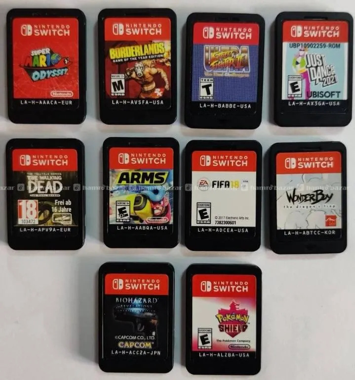 Nintendo Switch Games For Sale or Exchange
