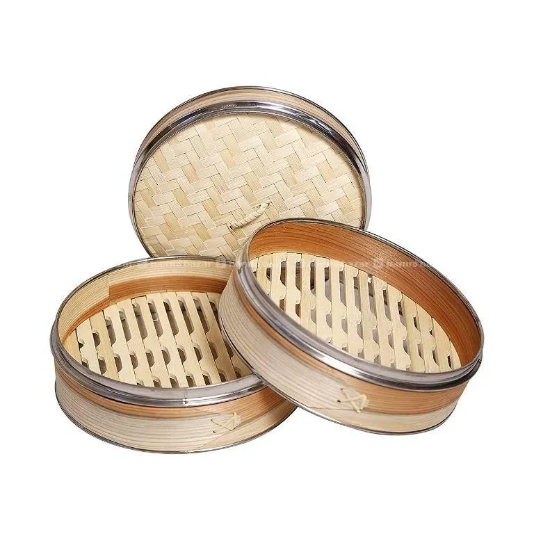 Dimsum Basket Round Shape Momo / Momos / Dim sum/ 3