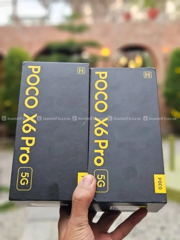 POCO X6 Pro 12gb 512gb brand new 1