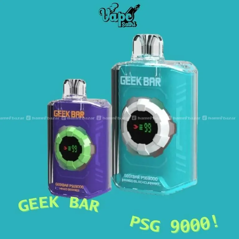 how old do you have to be to vape PSG - Geek Bar - Geek Vape main image 0