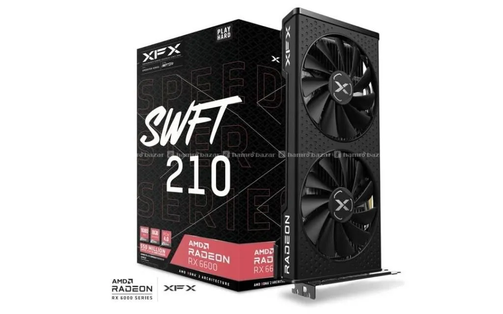 RX 6600 Graphic card Amd Radeon 8 GB Brand New 1