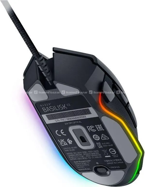 Razer Basilisk V3 Chroma RGB 26k Dpi Gamng Mouse  2