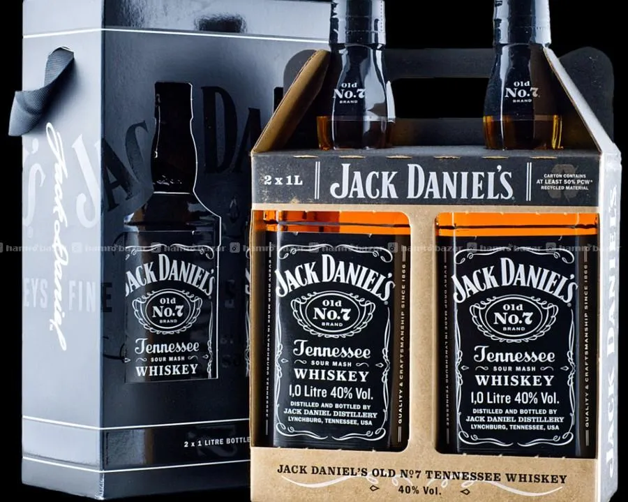 Jack Daniels twin pack (1 L each)
