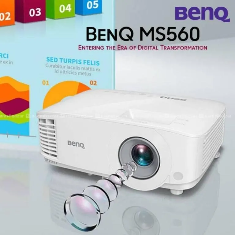 新品・未開封】BenQ MS560 SVGA画質 DLPプロジェクター 新品未 新品・未開封】BenQ MS560 SVGA画質 DLPプロジェクター 新品未