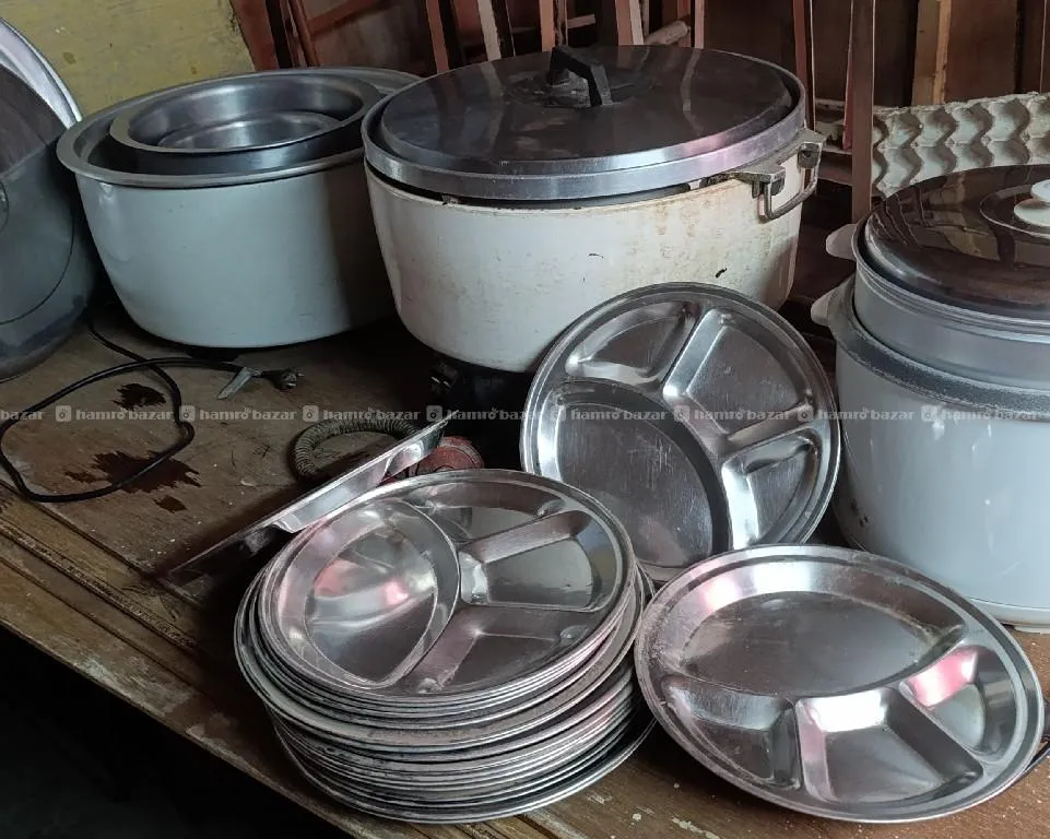 Hostel goods on Sale ( Bed, Bedding, utensils etc) 2
