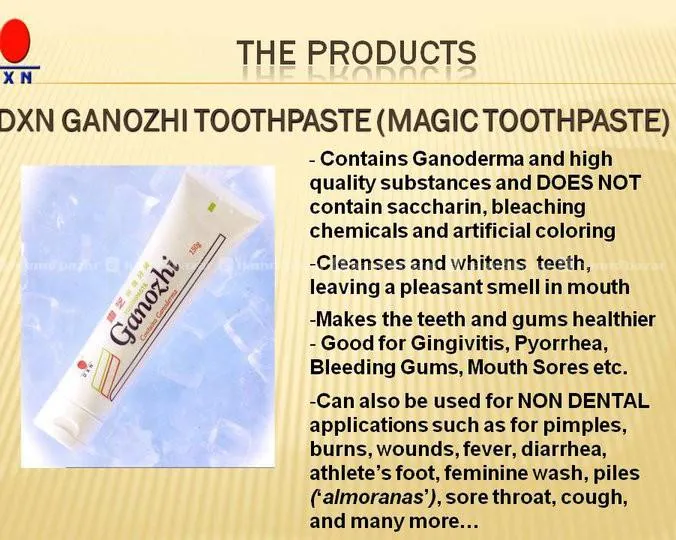 GANOZHI TOOTHPASTE 4