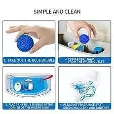 AutomaticToilet Bowl Cleaner Tablets Stain Remover 3