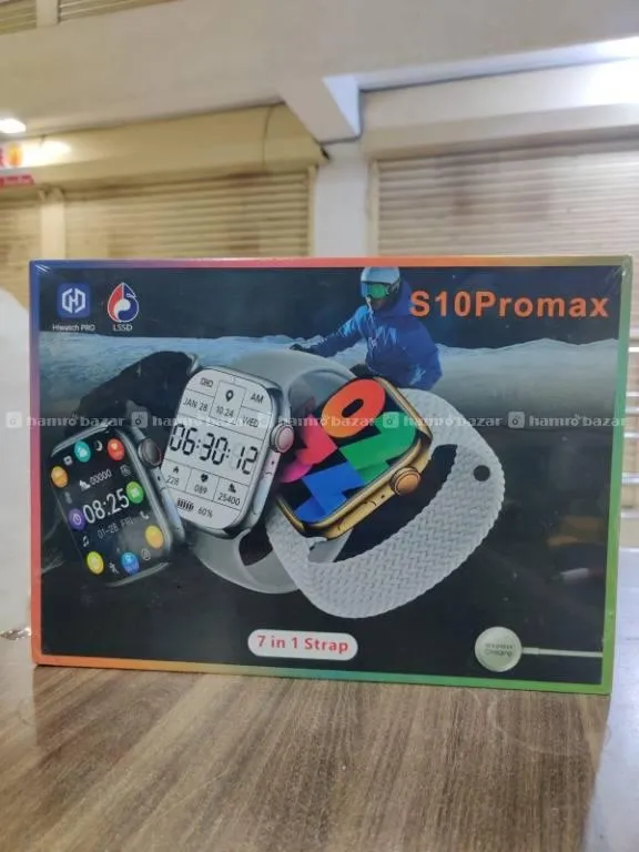 S10 Pro Max 7IN1 Smartwatch (Color May Vary) 2