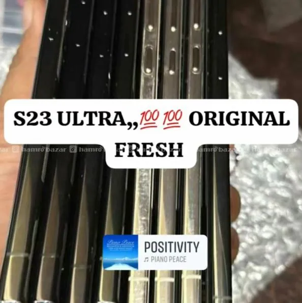 Samsung S23 Ultra Set Ko 100% Orginal Display 1