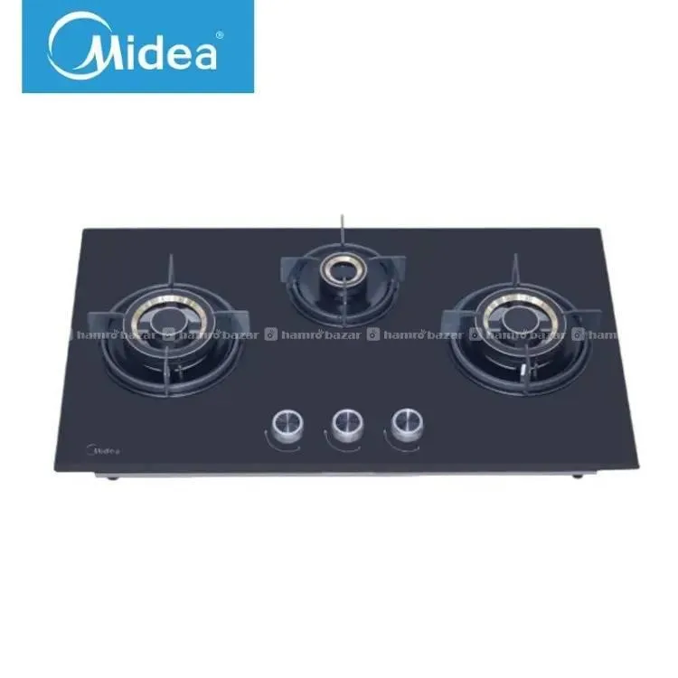 Midea 3 Brass Burner Gas Hob 75GT503 1