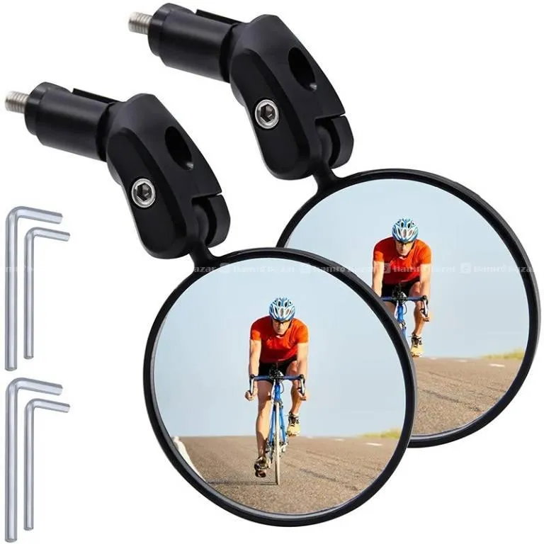 Cycling Handlebar Adjustable Rear View Mirrors 5