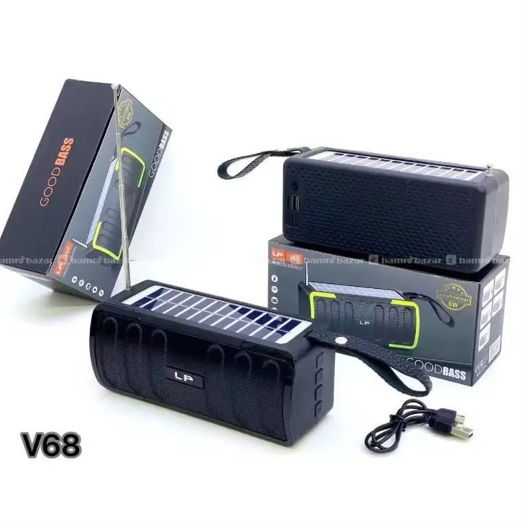 Mini Solar charging Speaker FM Radio 