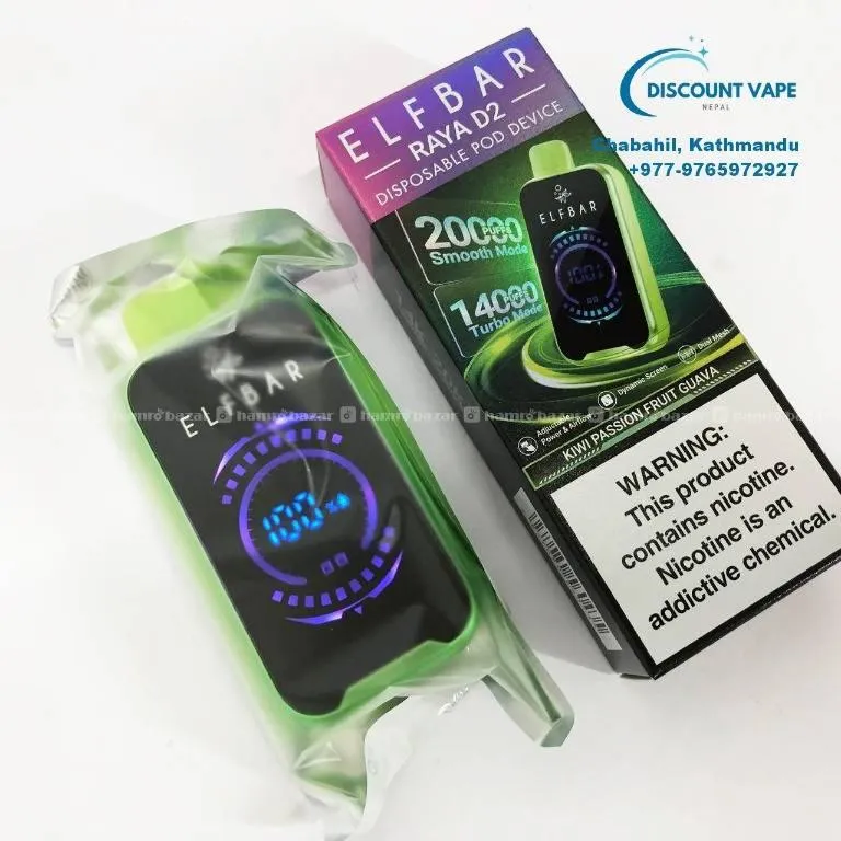 Buy Elfbar Raya D2 20,000 Puffs in Nepal 3