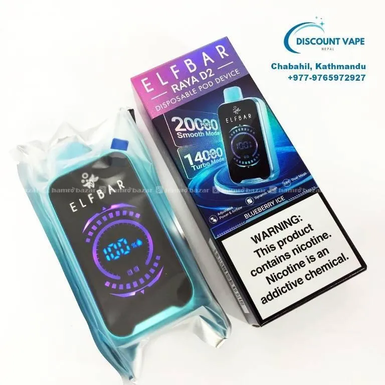 Buy Elfbar Raya D2 20,000 Puffs in Nepal 5