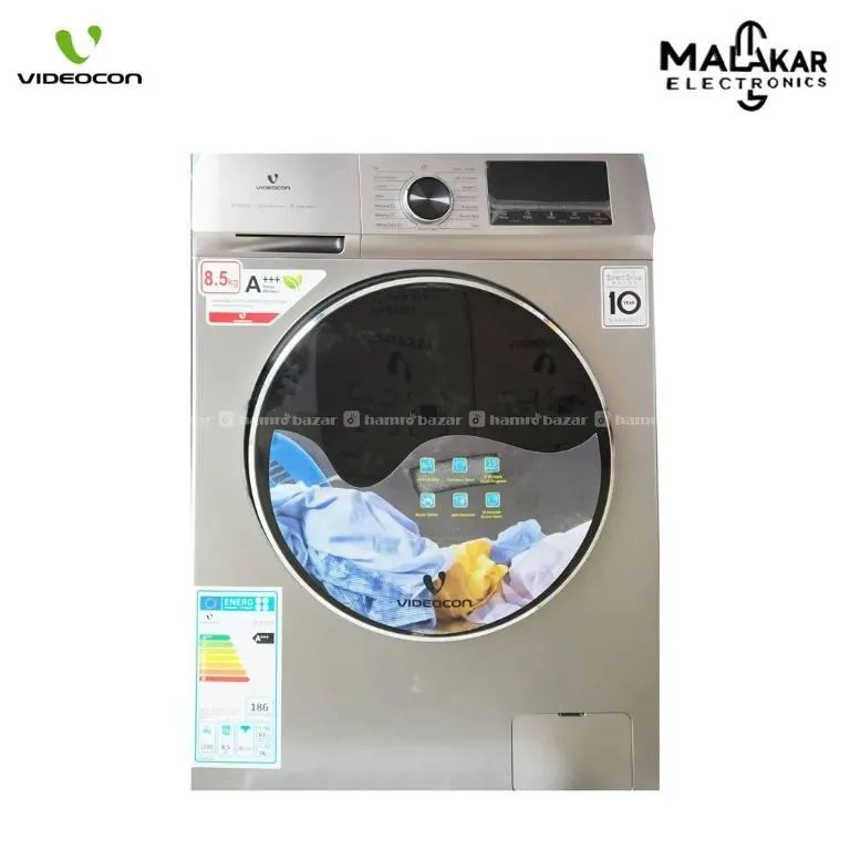 Videocon 8.5Kg Front Loading washing machine 1