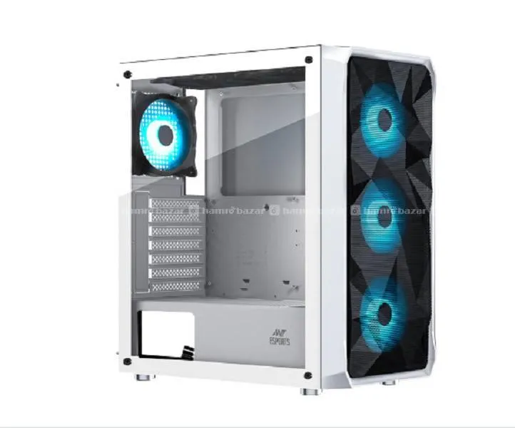 Hamrobazar Computer Racks Ant Esports ICE- 112 Mid- Tower Computer Case/Gami for Rs.7500 - Hamrobazar