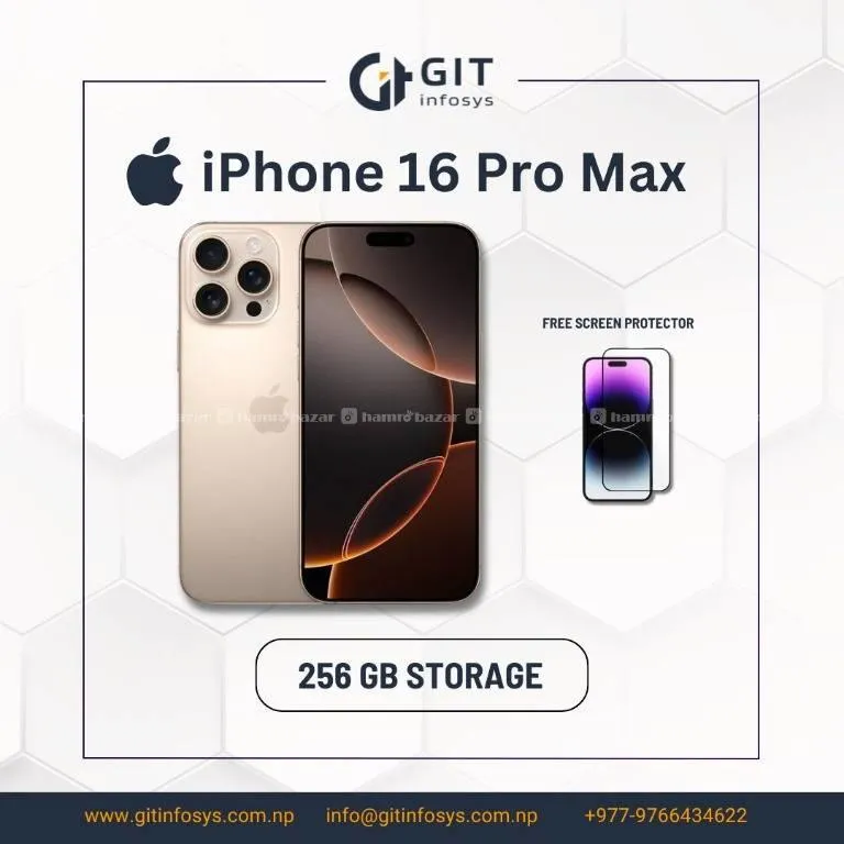 iphone 16 Pro Max 256GB New, Sealed packed 1