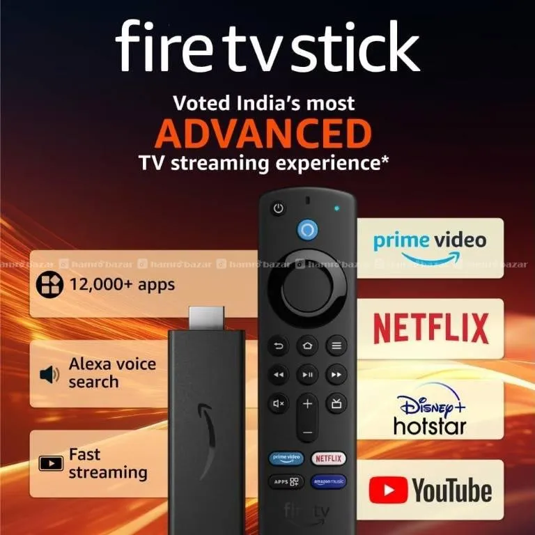 Amazon FireTV Stick, Alexa Voice Remote(3rd Gen) 4