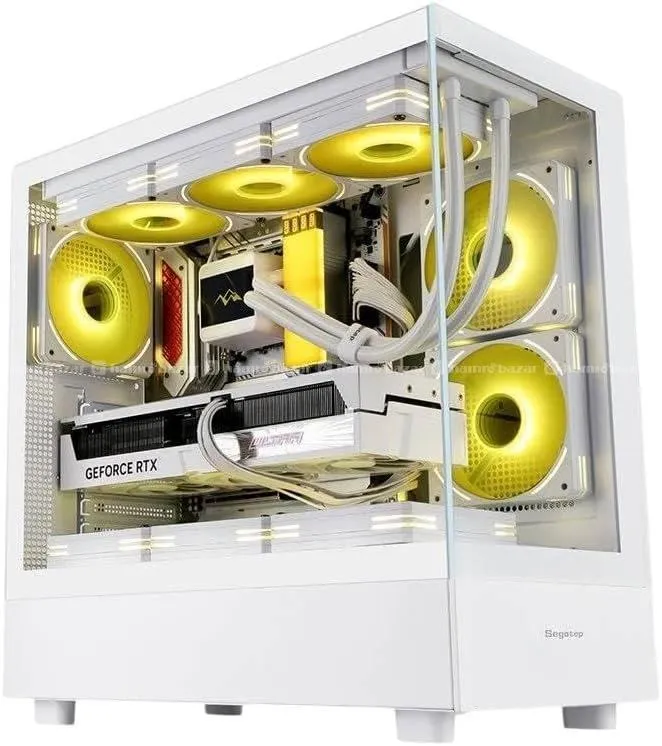 Hamrobazar Computer Racks Buy SEGOTEP Endura Pro plus Computer Case white in Nepal - Hamrobazar