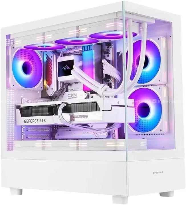 Hamrobazar Computer Racks Buy SEGOTEP Endura Pro plus Computer Case white in Nepal - Hamrobazar