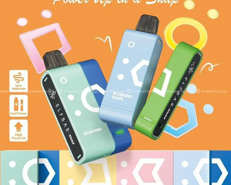 elfbar nachfüll pod läuft aus Elfbar Snap 14000 Puffs Disposable Pod Only for Rs.2499 main image 1
