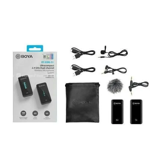 Boya Wireless Microphone BY-XM6-S1 2