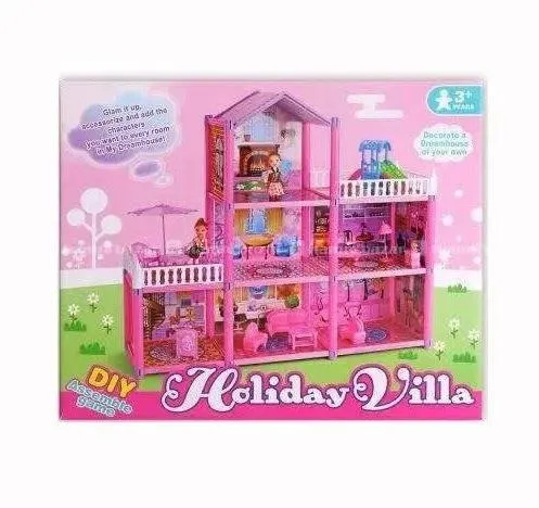 129 PCS Kids Educational DIY Toy Play House 4