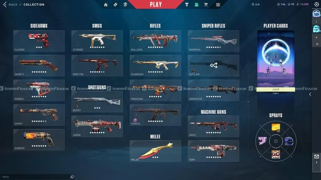 Valorant account id ( cmail 45 prems / wtr ) 2