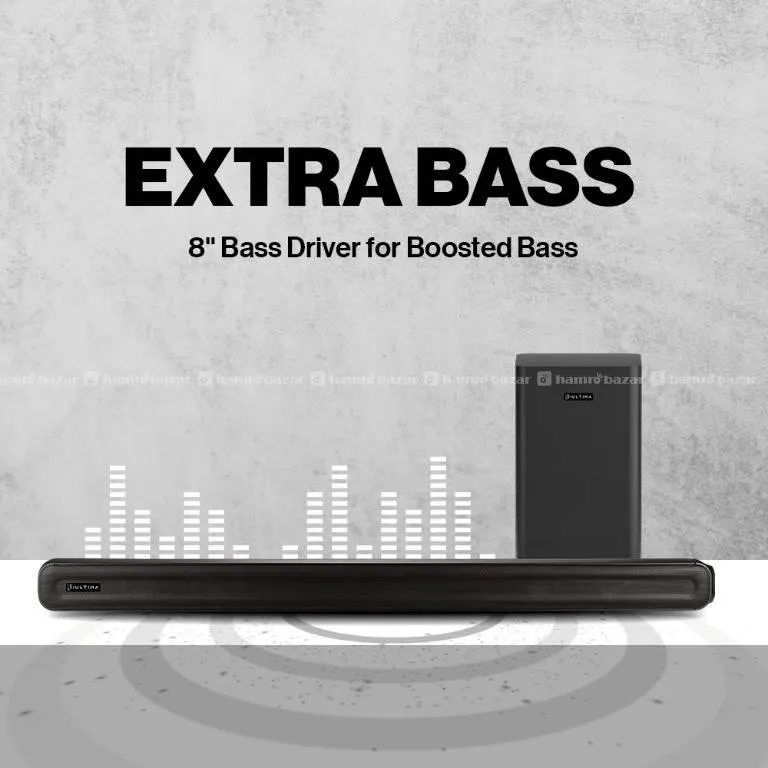 ULTIMA WAVE BAR 200W SOUND BAR WITH 200W OUTPUT. 5