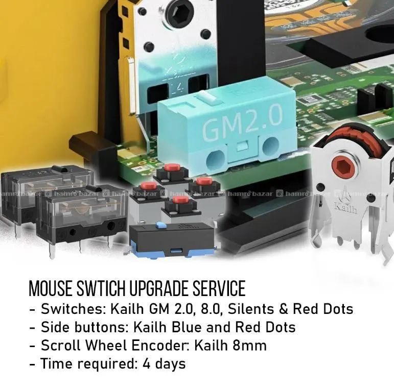 Mouse Switch Part Mouse Switch Upgrade and Replacement Repair for Rs.425 - Hamrobazar