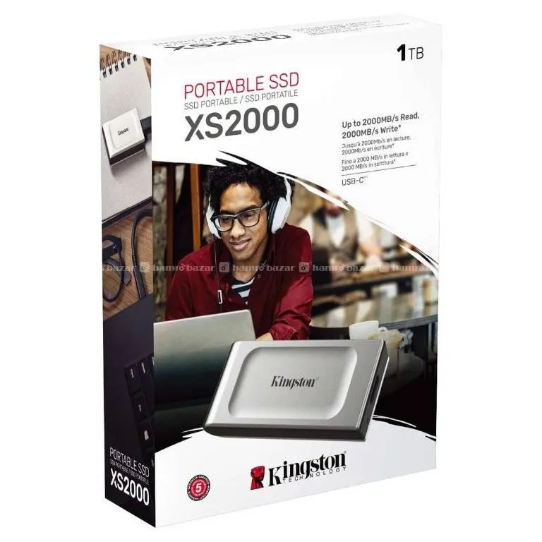 KINGSTON 1TB External SSD Speed 2,000MB/S 1