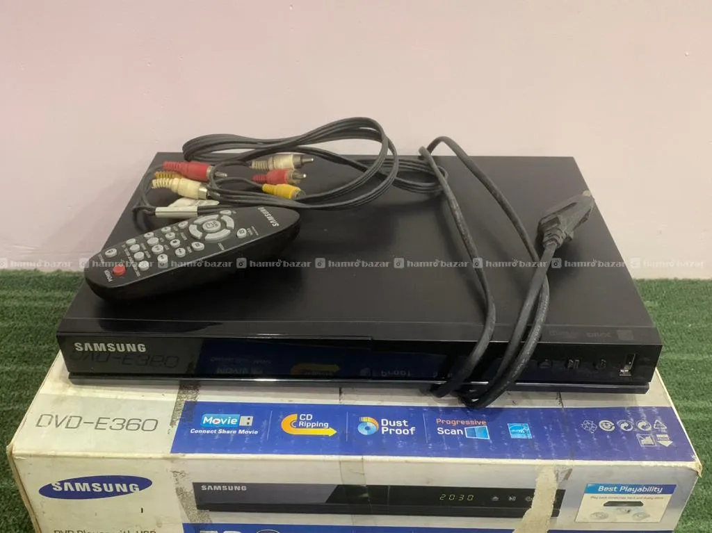 Samsung DVD Player(Model DVD-E360) - New 1