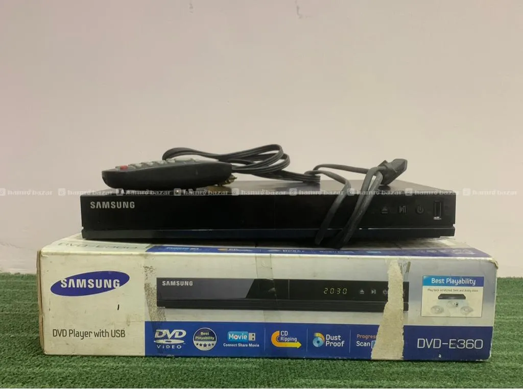 Samsung DVD Player(Model DVD-E360) - New 4