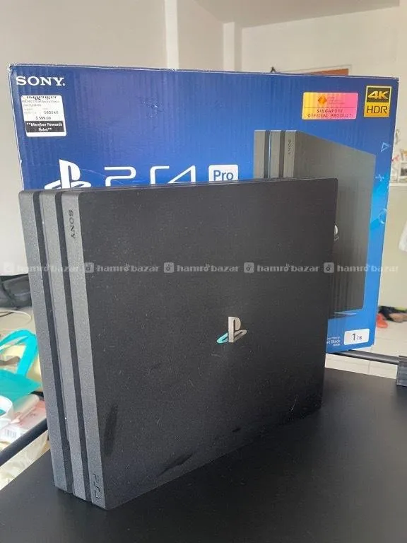 PS4 Pro | 1TB | 2 Controllers | With Box for Rs.35000 - Hamrobazar