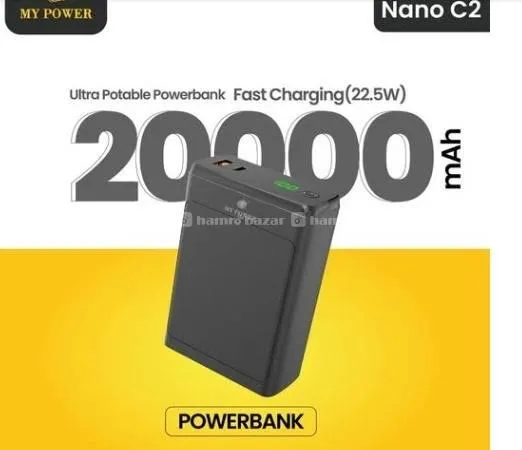 My Power Nano c2 power bank 20000 amh 22.5watt  2