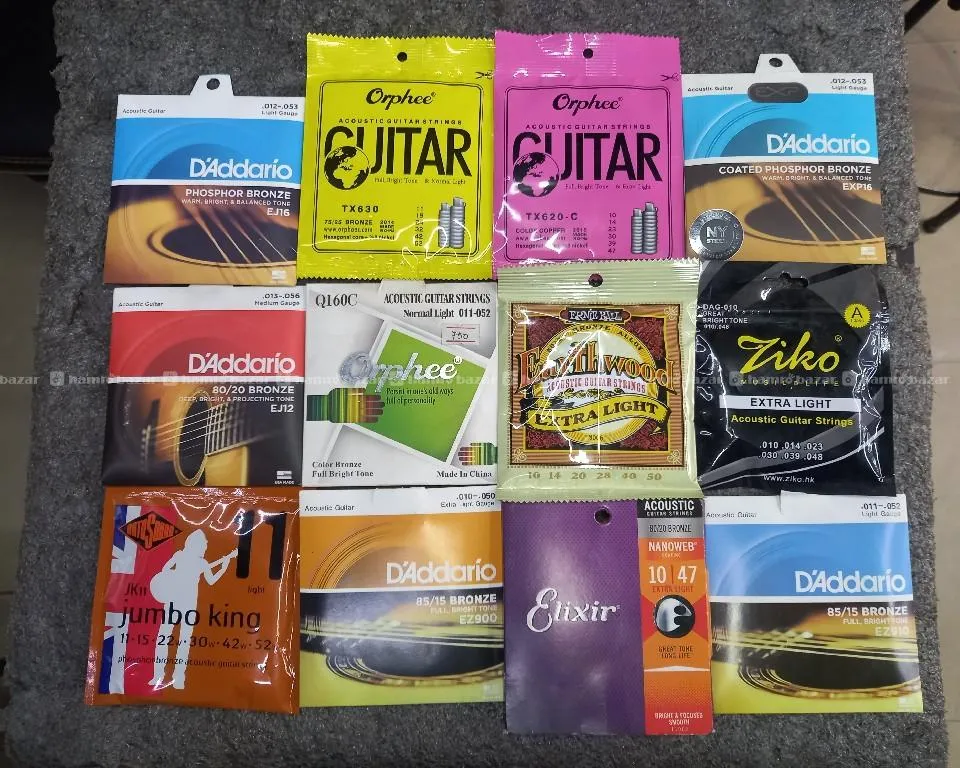 acoustic guitar strings set
