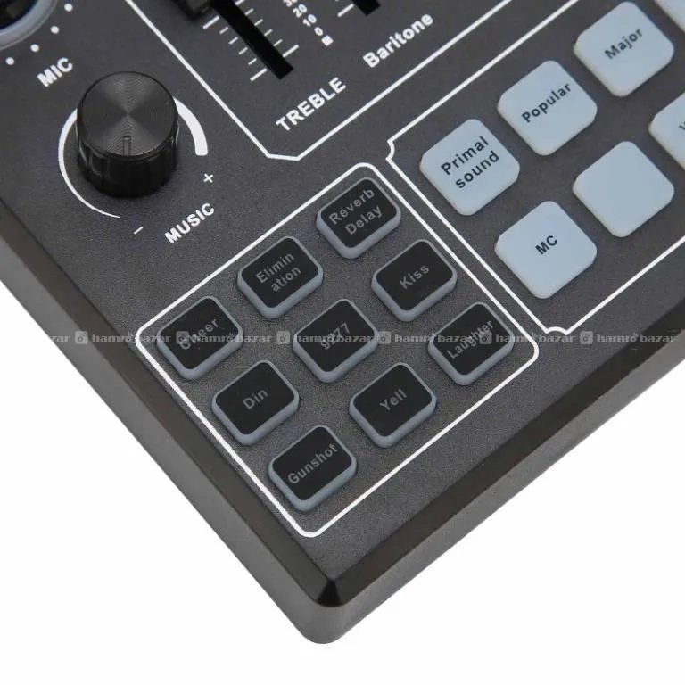 V9 External Sound Card Stereo Mixer 4