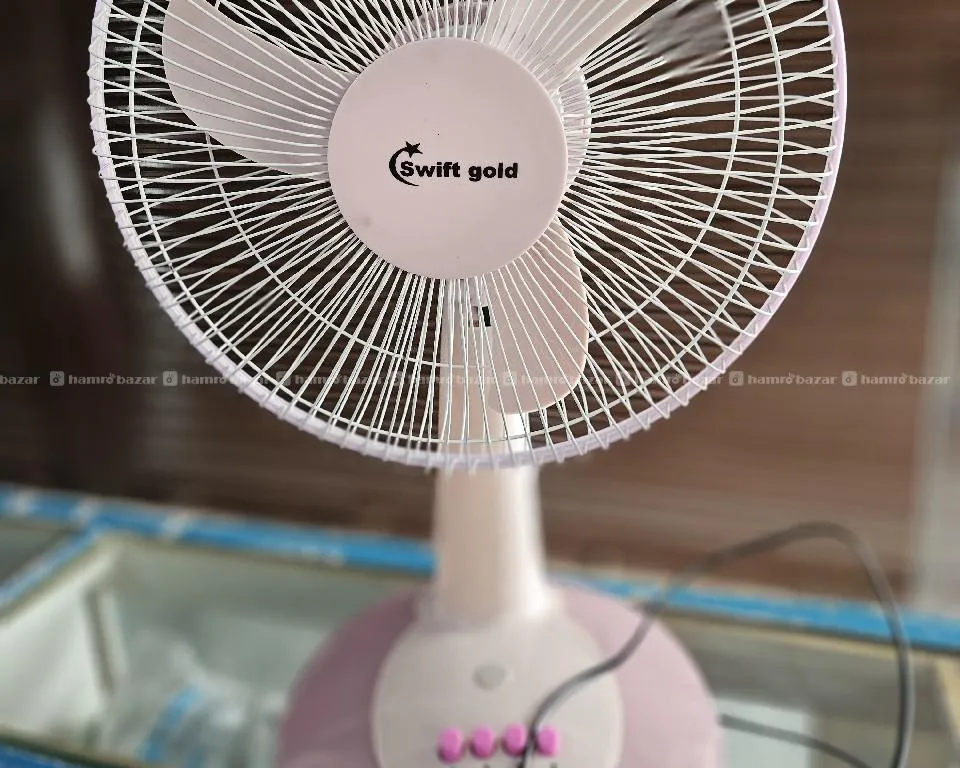 swift gold 12 inch high speed table fan 4