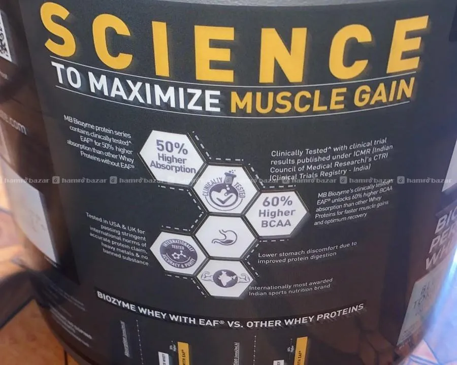 MUSCLEBLAZE Whey Protein Powder 2KG (COD) 2