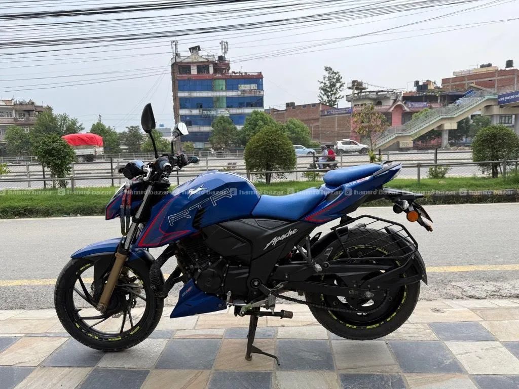 200 Price Rtr 200 4v Bs6 Blue Colour Apache New Model Rtr 180
