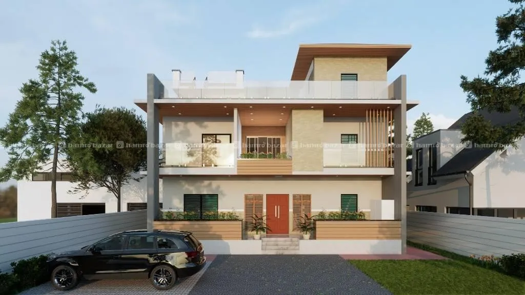 3D Design of the Building in Pokhara 2