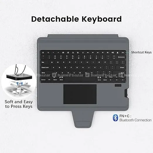 [A0428]Nillkin Apple iPad 10.2 Combo keyboard Case 2